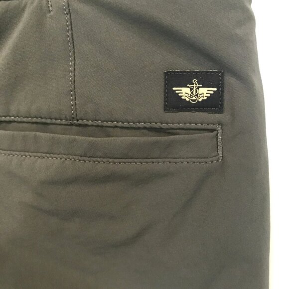 Dockers Supreme Flex Men's Flat Front Bermuda Golf Shorts Sz 40 in Dark Gray - Picture 8 of 14